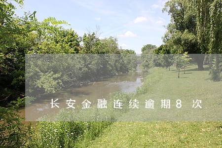长安金融连续逾期8次 长安金融连续逾期8次