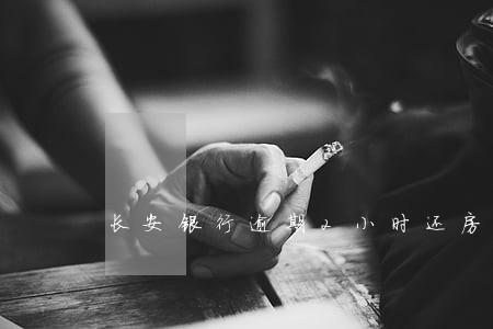 长安银行逾期2小时还房贷 长安银行逾期2小时还房贷