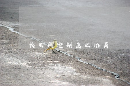 长时间逾期怎么协商 长时间逾期怎么协商