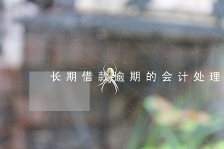 长期借款逾期的会计处理 长期借款逾期的会计处理