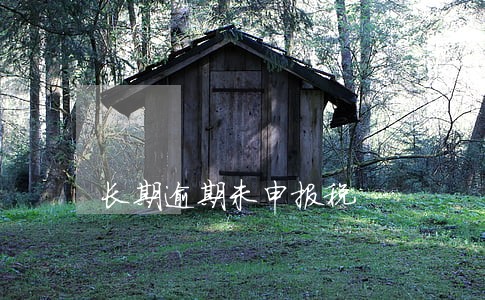 长期逾期未申报税 长期逾期未申报税