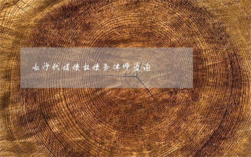 长沙代理债权债务律师咨询 长沙代理债权债务律师咨询