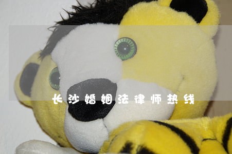 长沙婚姻法律师热线