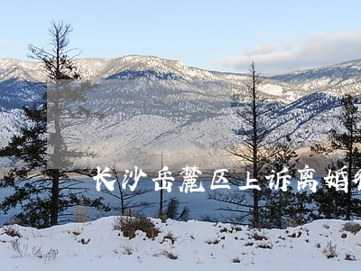 长沙岳麓区上诉离婚律师价格 长沙岳麓区上诉离婚律师价格