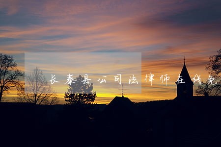 长泰县公司法律师在线免费咨询 长泰县公司法律师在线免费咨询