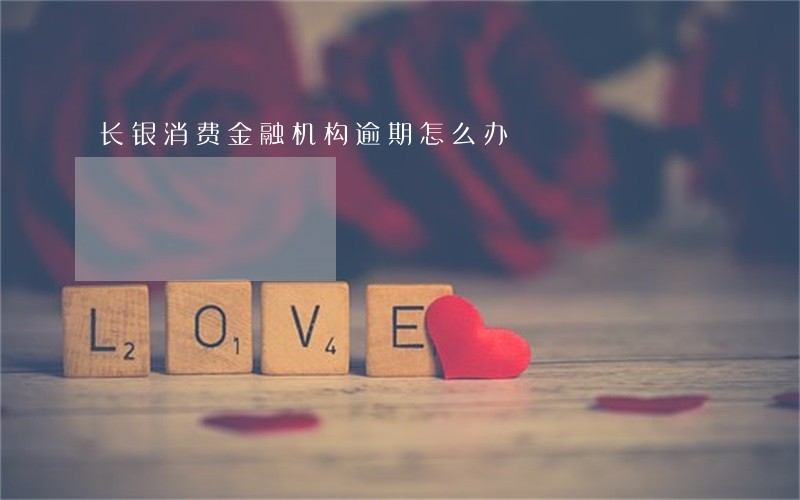 长银消费金融机构逾期怎么办 长银消费金融机构逾期怎么办