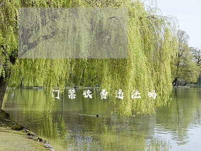 门禁收费违法吗 门禁收费违法吗