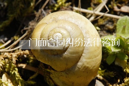 门面合同纠纷法律咨询 门面合同纠纷法律咨询