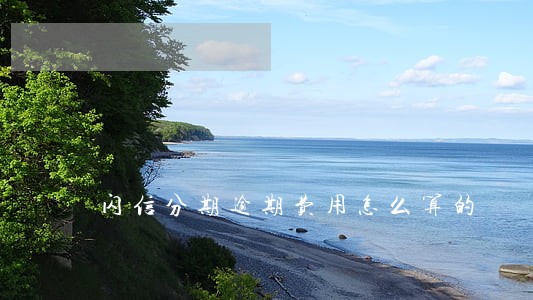 闪信分期逾期费用怎么算的 闪信分期逾期费用怎么算的