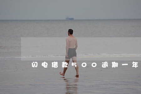 闪电借款500逾期一年 闪电借款500逾期一年
