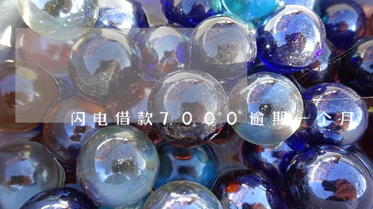 闪电借款7000逾期一个月 闪电借款7000逾期一个月