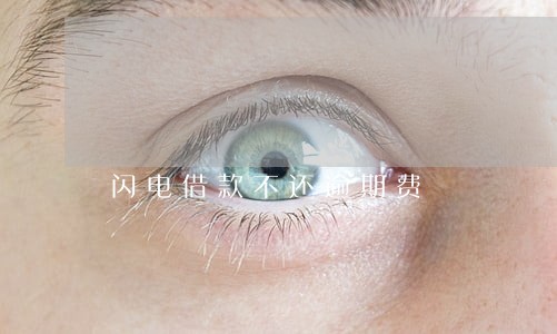 闪电借款不还逾期费 闪电借款不还逾期费