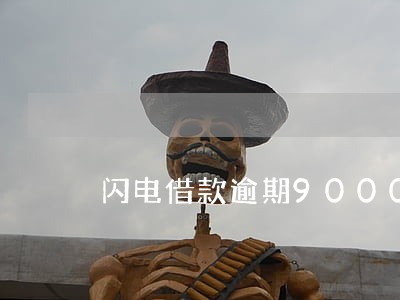 闪电借款逾期9000 闪电借款逾期9000