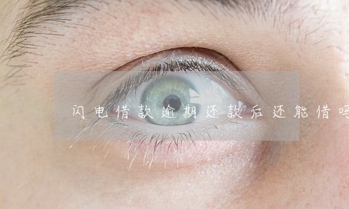 闪电借款逾期还款后还能借吗 闪电借款逾期还款后还能借吗