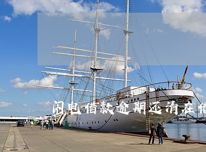 闪电借款逾期还清在借 闪电借款逾期还清在借