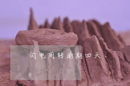 闪电周转逾期四天 闪电周转逾期四天