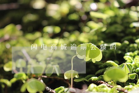 闪电商城逾期会爆吗 闪电商城逾期会爆吗