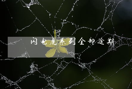 闪电虎系列全部逾期 闪电虎系列全部逾期
