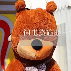 闪电贷逾期一个月要全部还