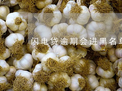 闪电贷逾期会进黑名单吗 闪电贷逾期会进黑名单吗