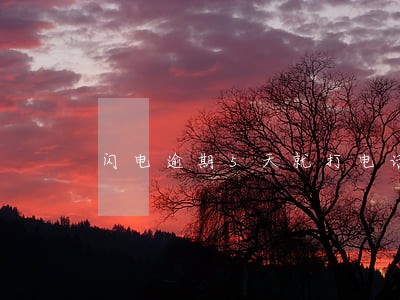 闪电逾期5天就打电话 闪电逾期5天就打电话