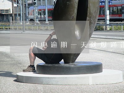 闪电逾期一天就爆通讯录 闪电逾期一天就爆通讯录