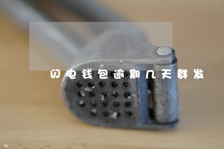 闪电钱包逾期几天群发