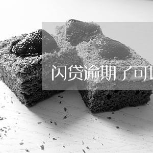 闪贷逾期了可以借款吗 闪贷逾期了可以借款吗
