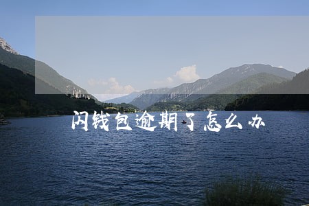 闪钱包逾期了怎么办 闪钱包逾期了怎么办