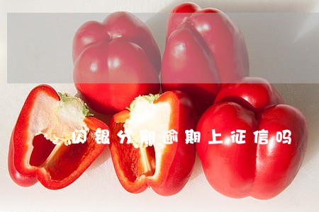 闪银分期逾期上征信吗 闪银分期逾期上征信吗