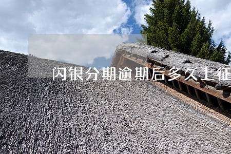闪银分期逾期后多久上征信