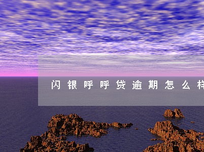 闪银呼呼贷逾期怎么样 闪银呼呼贷逾期怎么样