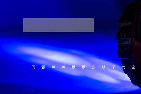 闪银哼哼瞬瞬逾期了怎么办 闪银哼哼瞬瞬逾期了怎么办