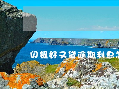 闪银好又贷逾期利息怎么算 闪银好又贷逾期利息怎么算