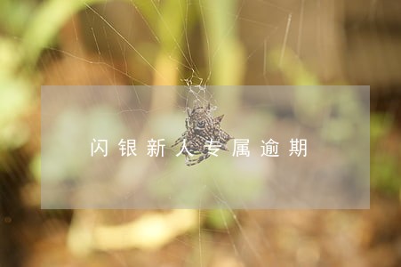 闪银新人专属逾期 闪银新人专属逾期