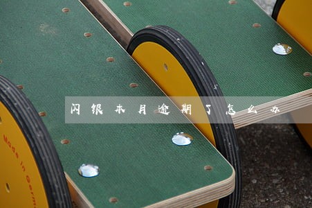 闪银本月逾期了怎么办 闪银本月逾期了怎么办