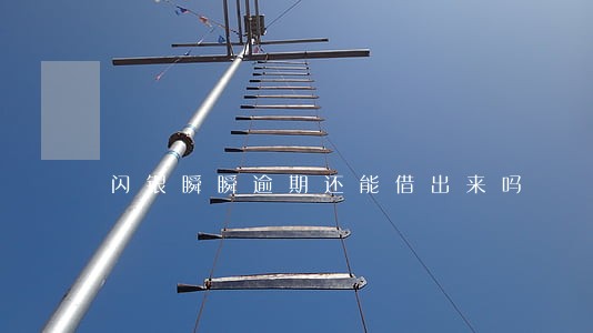 闪银瞬瞬逾期还能借出来吗 闪银瞬瞬逾期还能借出来吗