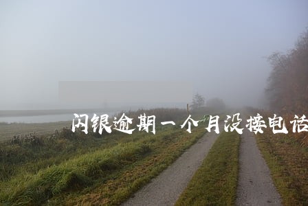 闪银逾期一个月没接电话 闪银逾期一个月没接电话