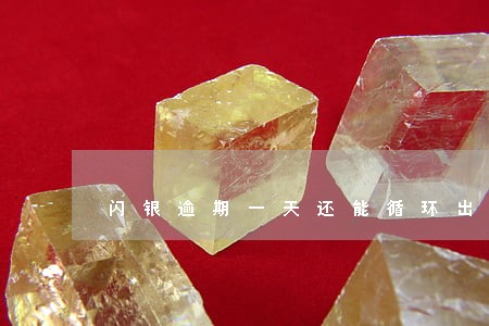 闪银逾期一天还能循环出来吗 闪银逾期一天还能循环出来吗