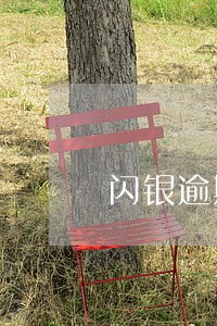 闪银逾期一年多了 闪银逾期一年多了