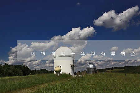 闪银逾期一年没有滞纳金 闪银逾期一年没有滞纳金