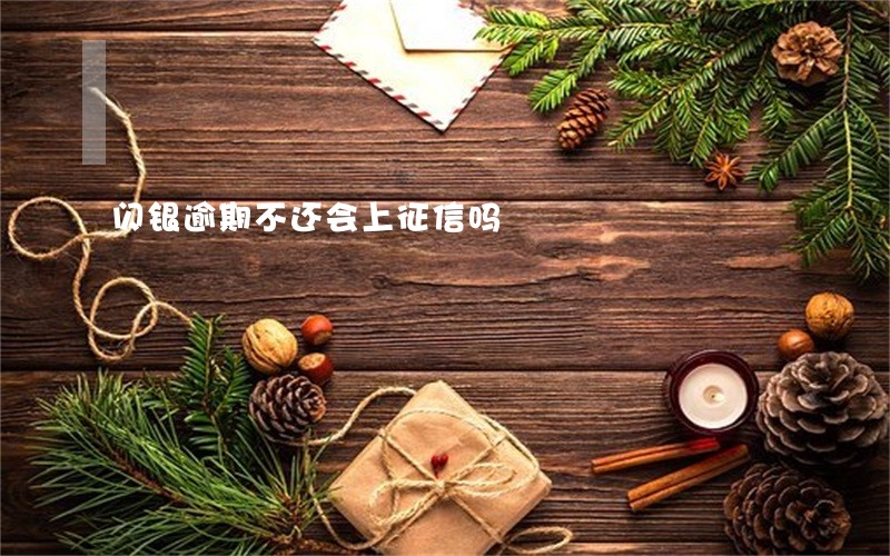闪银逾期不还会上征信吗 闪银逾期不还会上征信吗