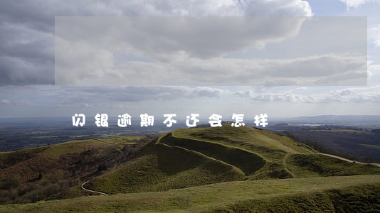 闪银逾期不还会怎样 闪银逾期不还会怎样