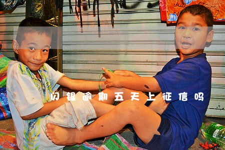 闪银逾期五天上征信吗 闪银逾期五天上征信吗
