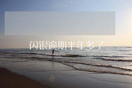 闪银逾期半年多了 闪银逾期半年多了