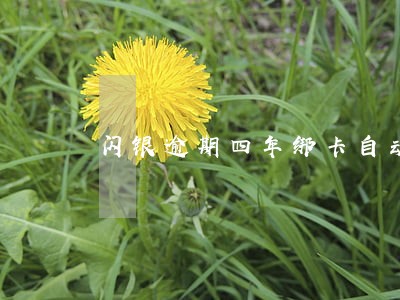 闪银逾期四年绑卡自动扣 闪银逾期四年绑卡自动扣
