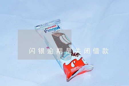 闪银逾期是关闭借款 闪银逾期是关闭借款