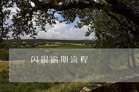 闪银逾期流程 闪银逾期流程
