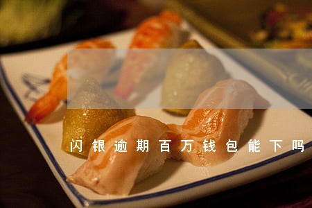 闪银逾期百万钱包能下吗 闪银逾期百万钱包能下吗