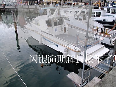 闪银逾期解封接不了怎么办 闪银逾期解封接不了怎么办